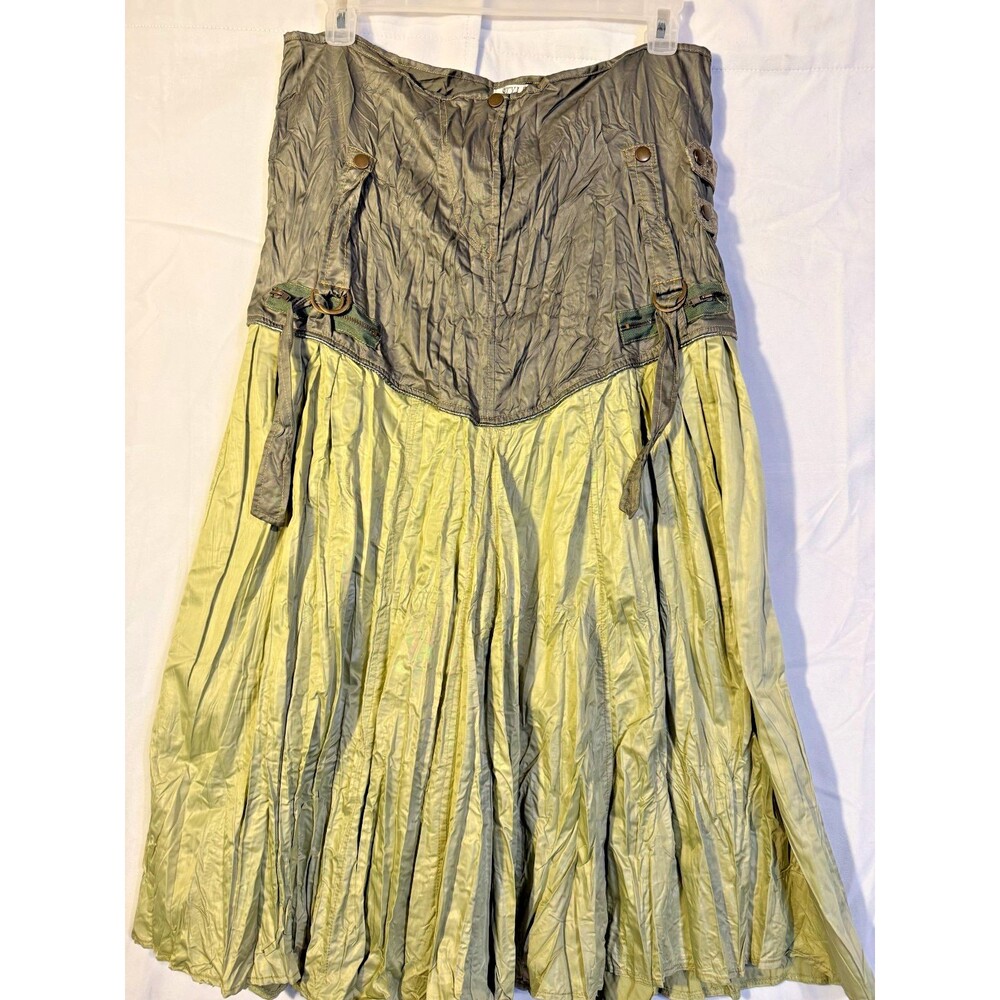 Cyber Techwear Streetwear Skirt Maxi Soft Grunge Hippie Festival Women's XL - Picture 1 of 4